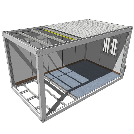 Estrutura 3D do módulo